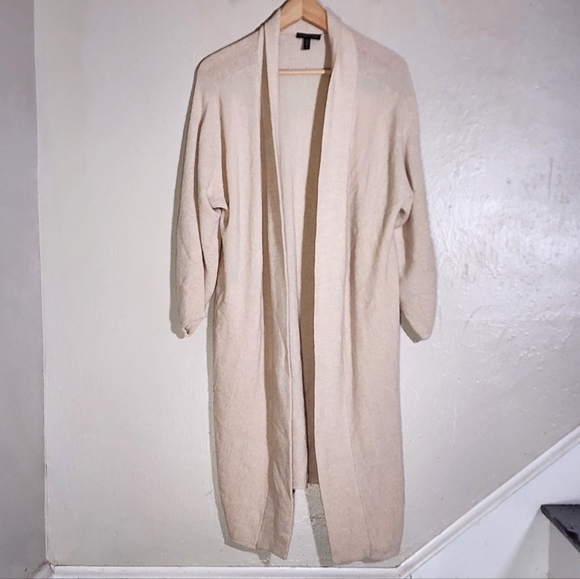 Eileen Fisher Sweaters - Eileen Fisher Beige Open Front Cardigan
